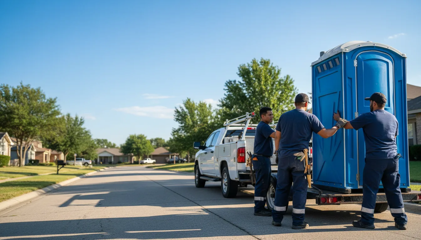 Portable Toilet Rental in Sussex, NJ near me
